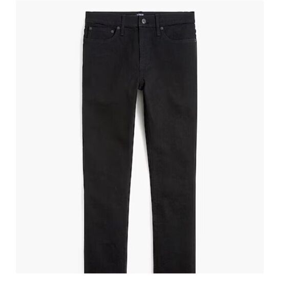NWOT J. Crew Men's Slim-fit jean in signature flex straight black Size 33 x 32 - Picture 10 of 10